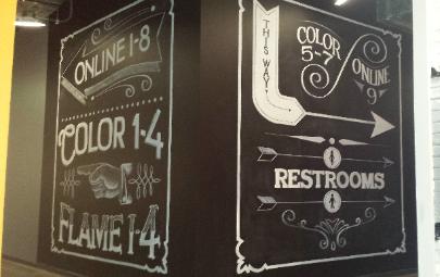 Chalkboard, Double Chalkboard Wall, The Window Goddess