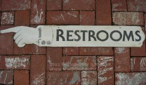 Fancy distressed sign, Los Angeles