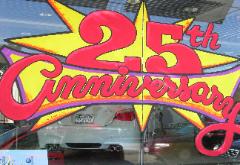 window splash painting, anniversary sale, Los Angeles